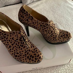 Style & Co Animal Print Bootie
